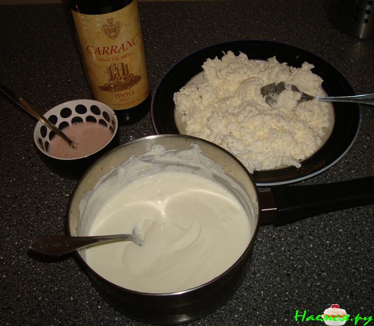 Торт с творожным кремом 'Нежность'