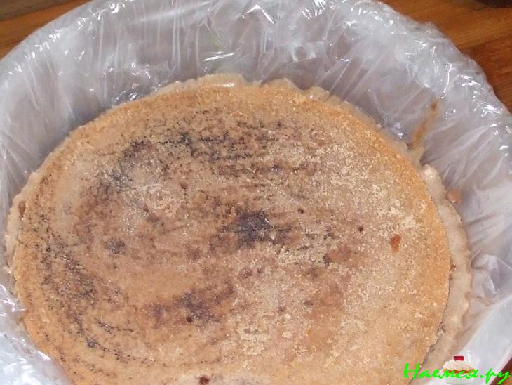 Торт бисквитный 'Купол' шоколадный