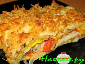 Овощной гратен