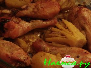 Курочка с картошкой Курочка с картошкой