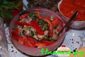 Салат с селедкой "Пикантный"