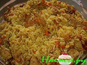 Плов с индейкой