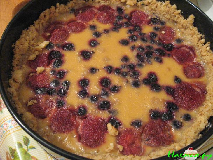 Сметанно-ягодный пай