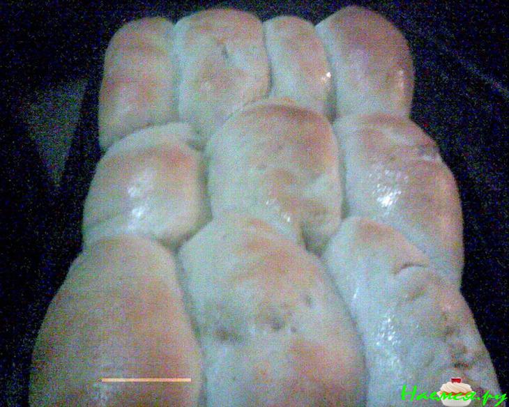 Постные пирожки с капустой и рыбной консервой Постные пирожки с капустой и рыбной консервой