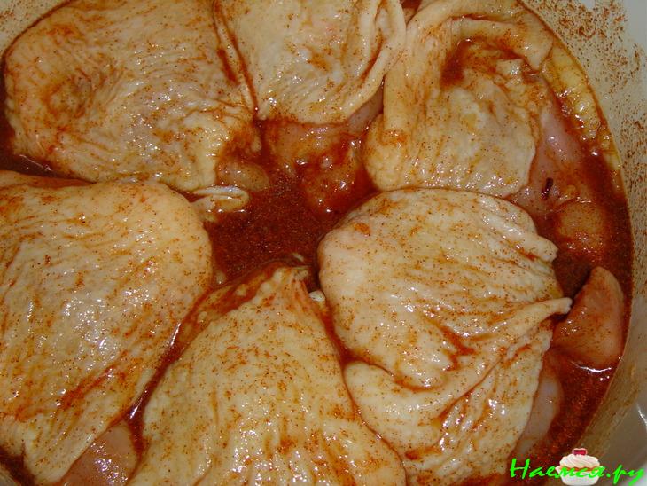 Цыпленок в кунжуте Цыпленок в кунжуте