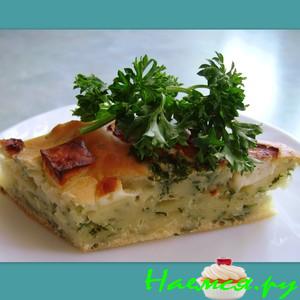 Feta - запеканка ароматная с петрушкой и базиликом