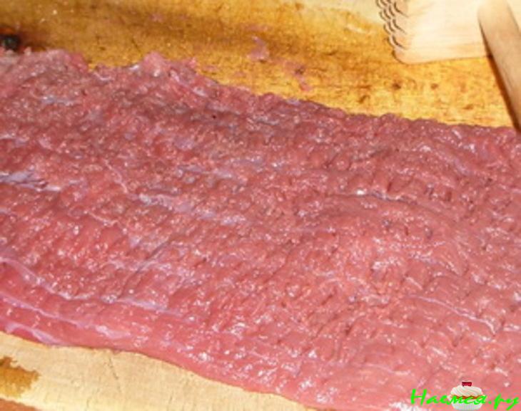 Говяжьи рулетики с начинкой Говяжьи рулетики с начинкой