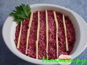 Салат "Полосатик"