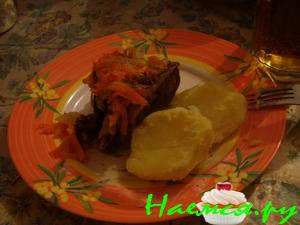 Говяжьи рёбрышки, запечённые в рукаве