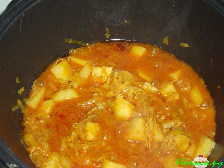 Овощное карри в томате