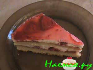 Торт 'Клубника со сливками'