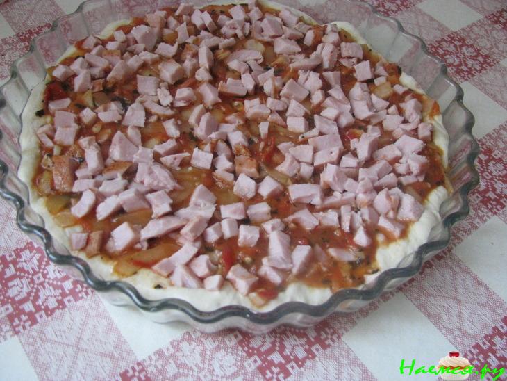 Пицца "Под сырным облаком" Пицца "Под сырным облаком"