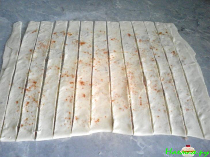 Трубочки соленые (для него) с копченой рыбкой Трубочки соленые (для него) с копченой рыбкой