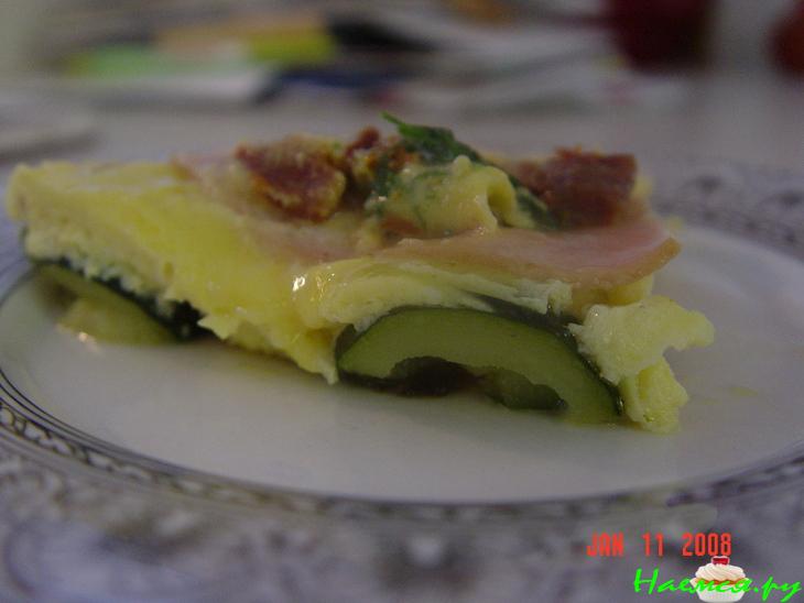 Омлет с цуккини