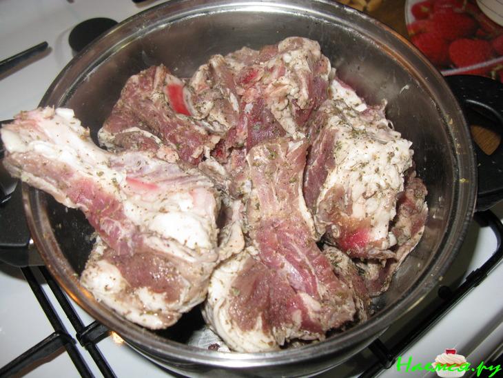 Рёбра из рукава, вкусно и просто