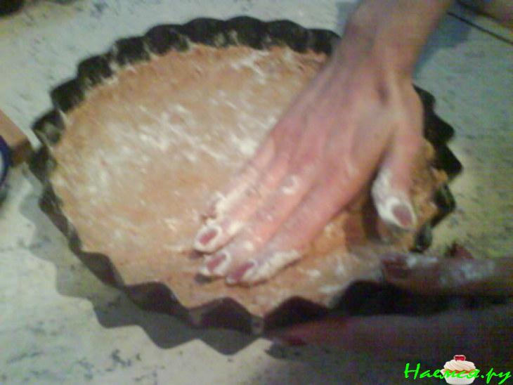 Пирог со свежими фруктами