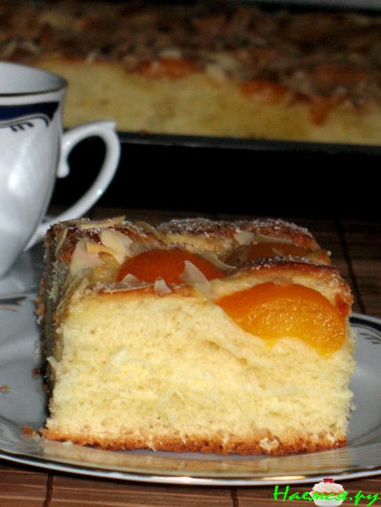 Абрикосово-масляный пирог (Aprikosen-Butterkuchen)