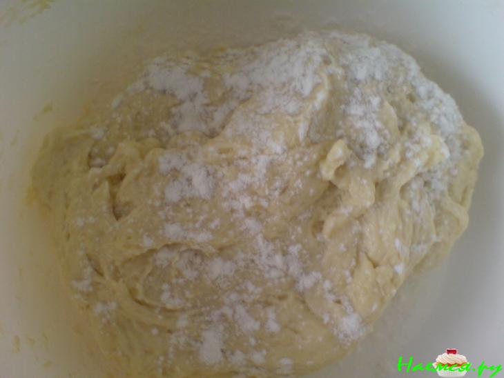 Пирог с грибами  и беконом (вариант)