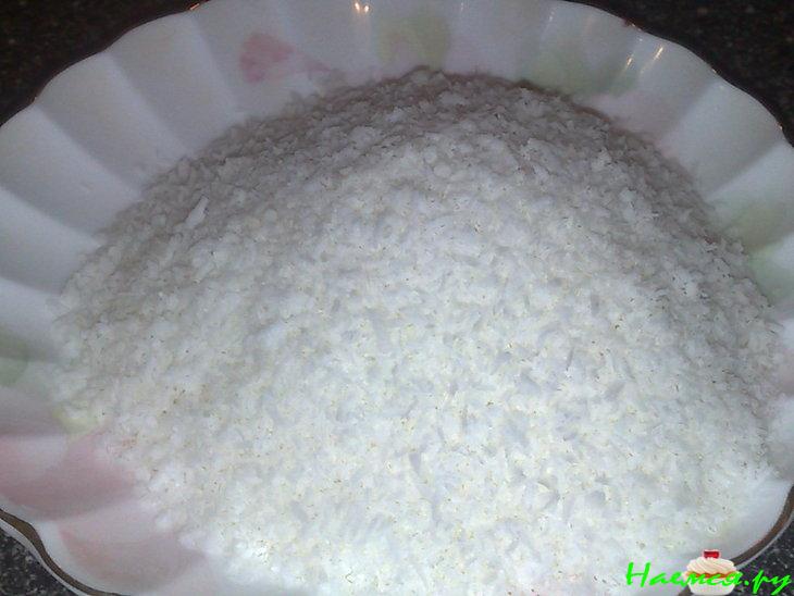 Форель в кокосовой стружке