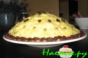 "Шапка Мономаха" праздничный салат