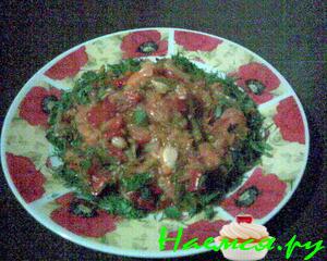 Рагу со спаржевой фасолью