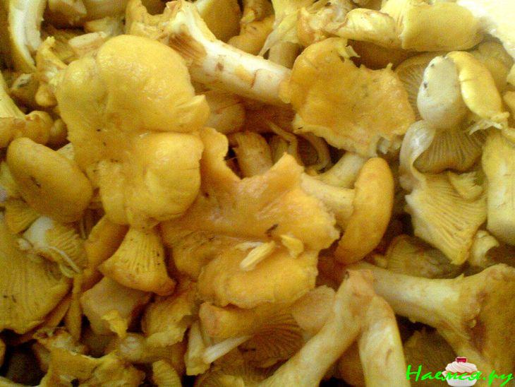 Лисички в сметане и не только или с Днем шахтера!