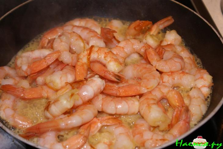 Креветки по-карибски