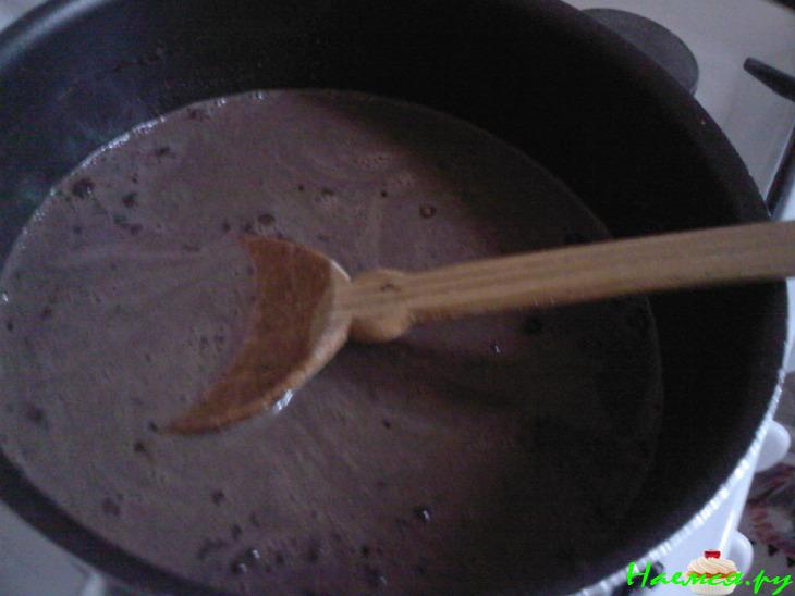 Шоколадная колбаска с баранками