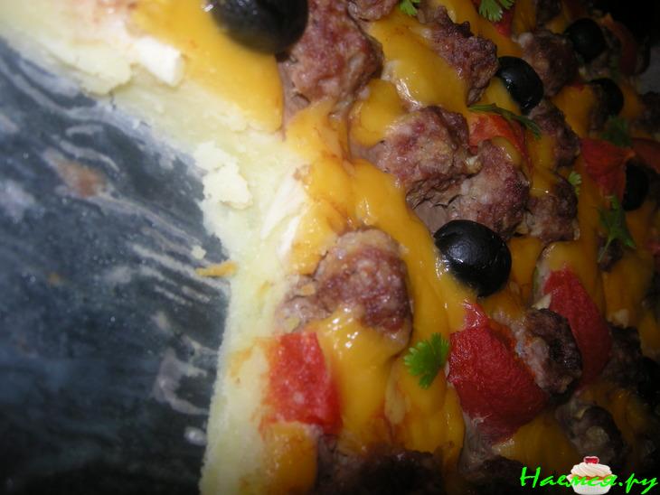 Пицца из картофеля