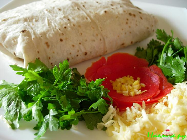 "Фаршированный" лаваш "Фаршированный" лаваш