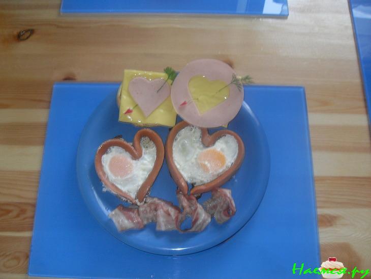 Яичница на завтрак