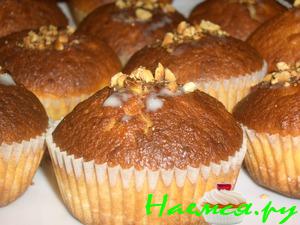 Фруктово-манные маффины