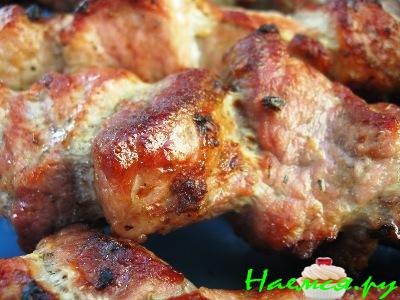 Шашлык из баранины традиционный