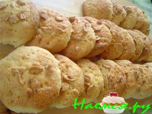 Арахисовое печенье на сметане Арахисовое печенье на сметане