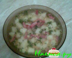 Суп картофельный "Кукурузник"