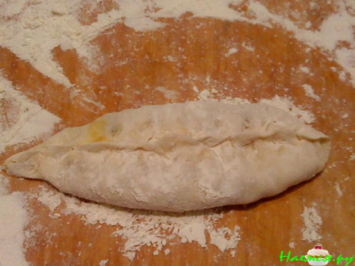 Жареные пирожки с грибами и яйцами