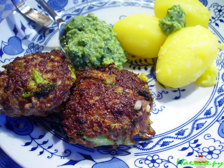 Котлеты с брокколи Котлеты с брокколи