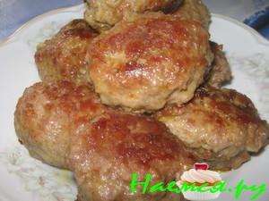 Котлеты с начинкой из морковки