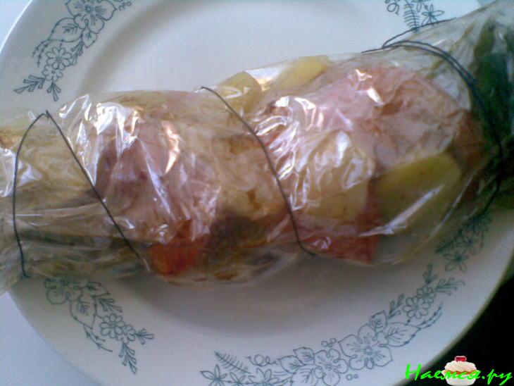 Рыбка в рукаве