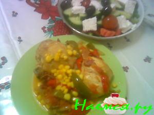 Курица по-испански Курица по-испански