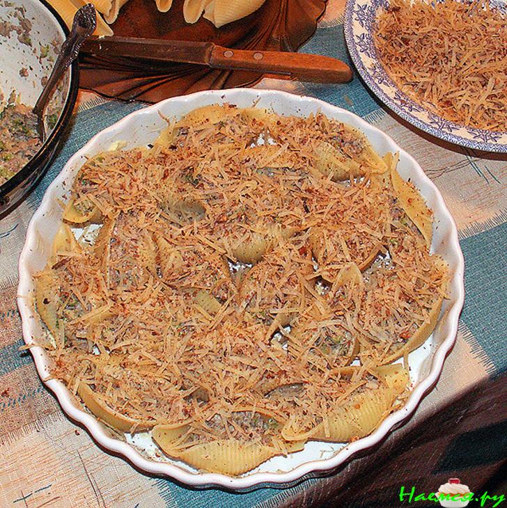 Ракушки с начинкой