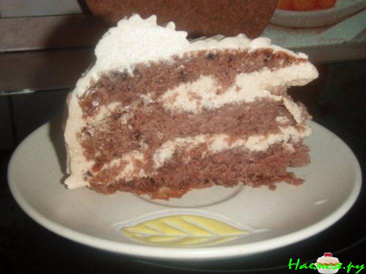 Сливочно-кофейный торт