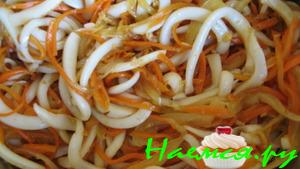 Кальмаровый салат "Ностальжи"