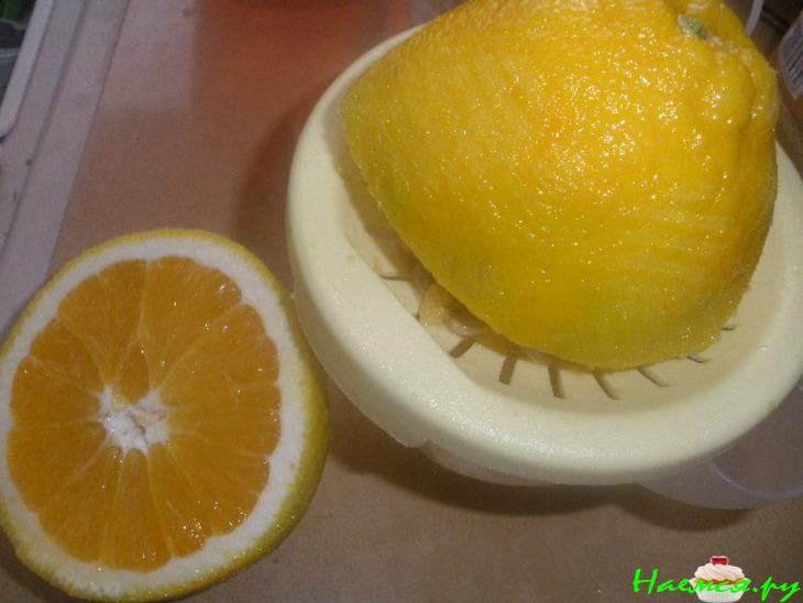 Апельсиновый круассан-пудинг