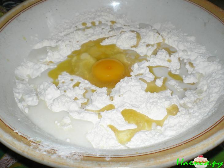 Воздушное яблочное печенье