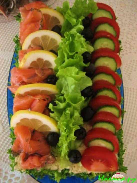 Бутербродный торт Бутербродный торт