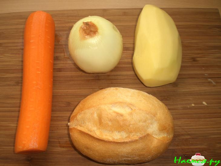 Котлеты с овощами