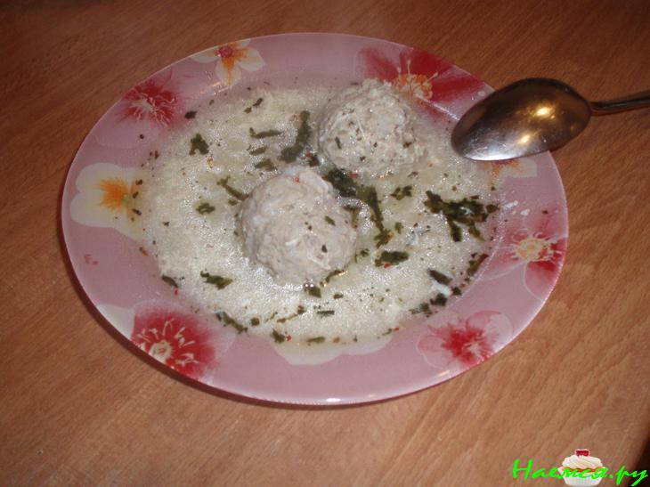 Суп "Кюфта" по-тбилисски