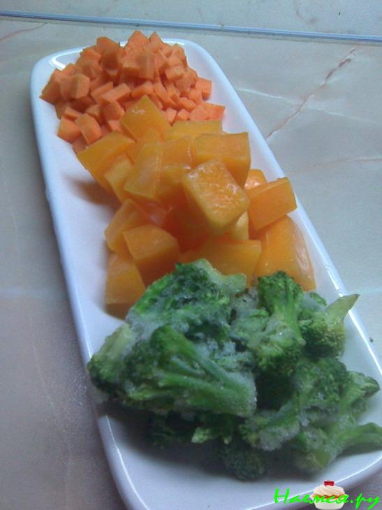 Суп-пюре с рыбными тефтельками для деток и не только