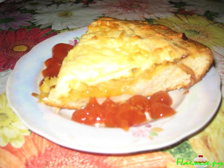 Легкий луковый пирог Легкий луковый пирог